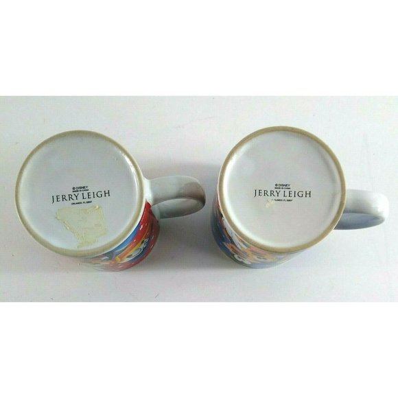 Disney Jerry Leigh Mugs #1 Grandma & Grandpa Coffee Mugs Mickey Minnie Florida - Picture 6 of 6